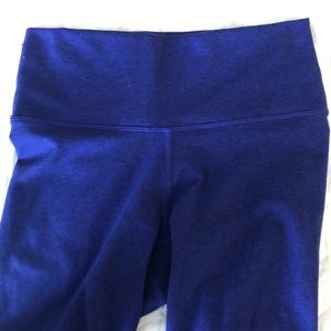 Fabletics Blue Heather Grey Legging Size XS